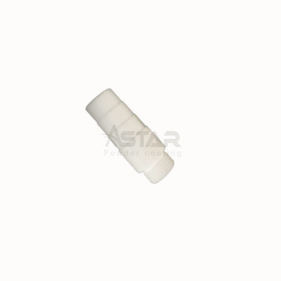 357944 백색 큰 PTFE 벤투리 파이프 GEMA 복구 분말 주입기