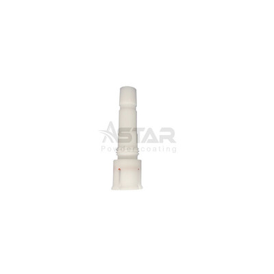 PTFE 재료 표준 크기 Nordson 호환 된 분말 코팅 예비 부품
