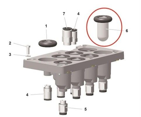 1019470 분체 도장 예비 부품 (분체 펌프 PP07)