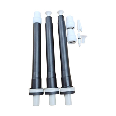 직선 250mm 완전 평면 제트 노즐 전자 E 총 노즐 확장 키트