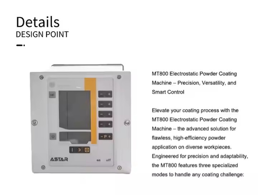 ASTAR 스마트 컨트롤 마스터 PLC 제어 파우더 코팅 캐비닛 하이테크 페인팅 장비