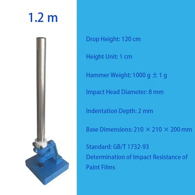 페인트 필름 충격 검사기 / 드롭 해머 충격 검사기 - 금속 코팅 페인트 충격 저항 검사기 (Gb/T 1732)