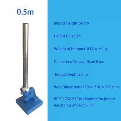 페인트 필름 충격 검사기 / 드롭 해머 충격 검사기 - 금속 코팅 페인트 충격 저항 검사기 (Gb/T 1732)
