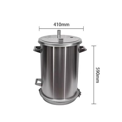 스테인리스 스틸 유동화 분말 코팅 호퍼