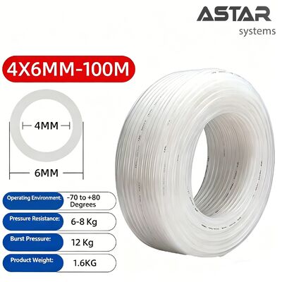 유페 경식 저항 페인트 파이프 6*4mm 8*5mm 8*6mm