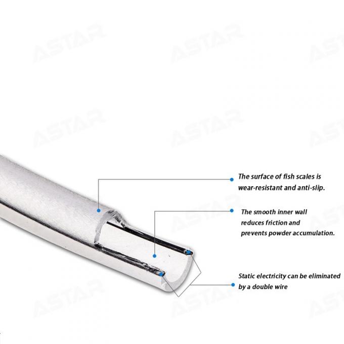 11/16mm 105139 12/18 mm 1001674 10/15mm 1001673 POE 항 정적 전도성 분말 튜브 OEM 사용자 정의 1