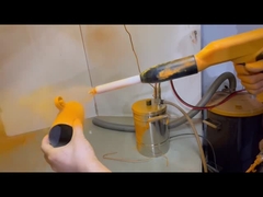 파우더 분사 작업-2